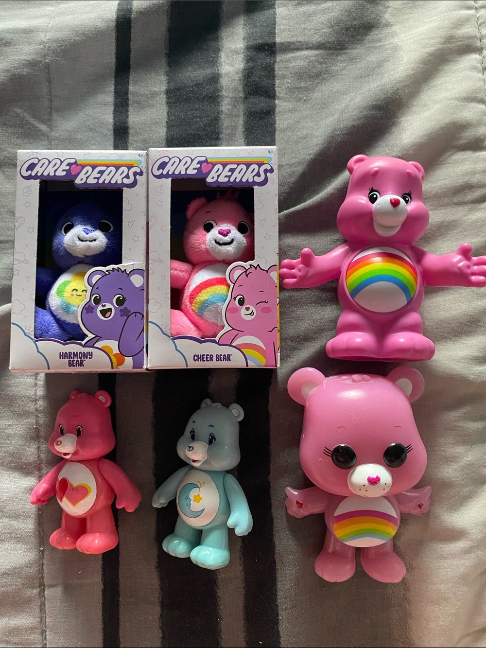 Care Bear Mini Figures Lot